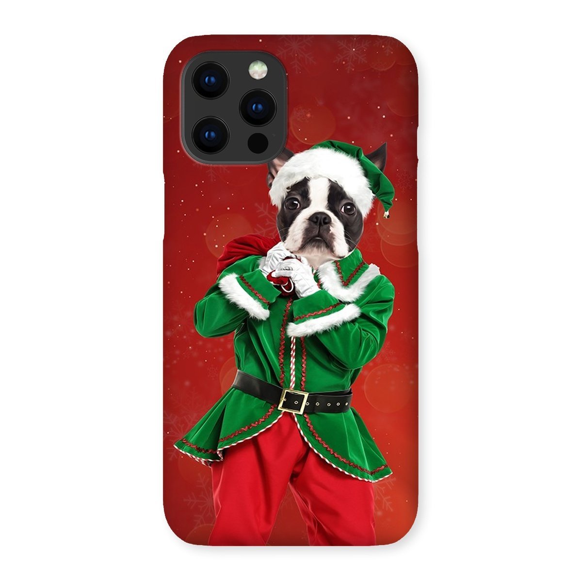 Pet Portraits | The Male Elf: Custom Pet Phone Case | Paw & Glory