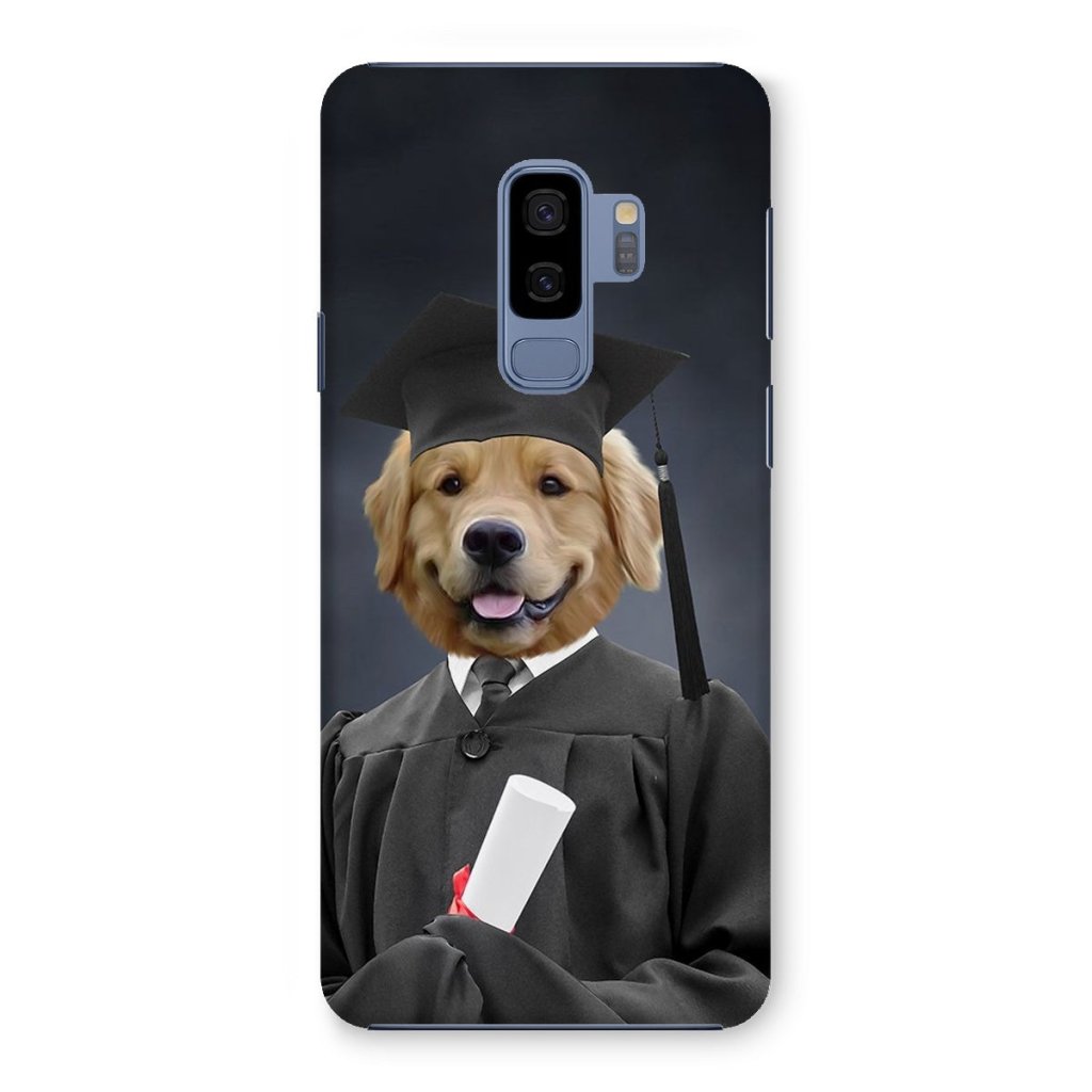 Pet Portraits | The Male Graduate: Custom Pet Phone Case | Paw & Glory