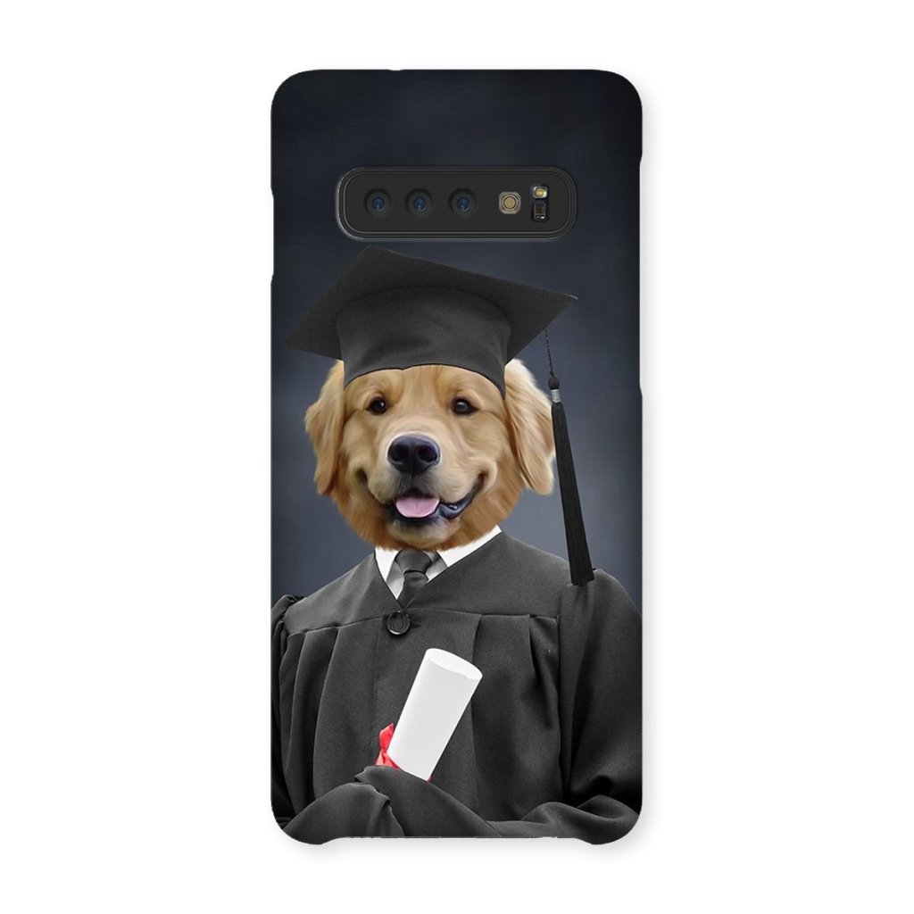 Pet Portraits | The Male Graduate: Custom Pet Phone Case | Paw & Glory