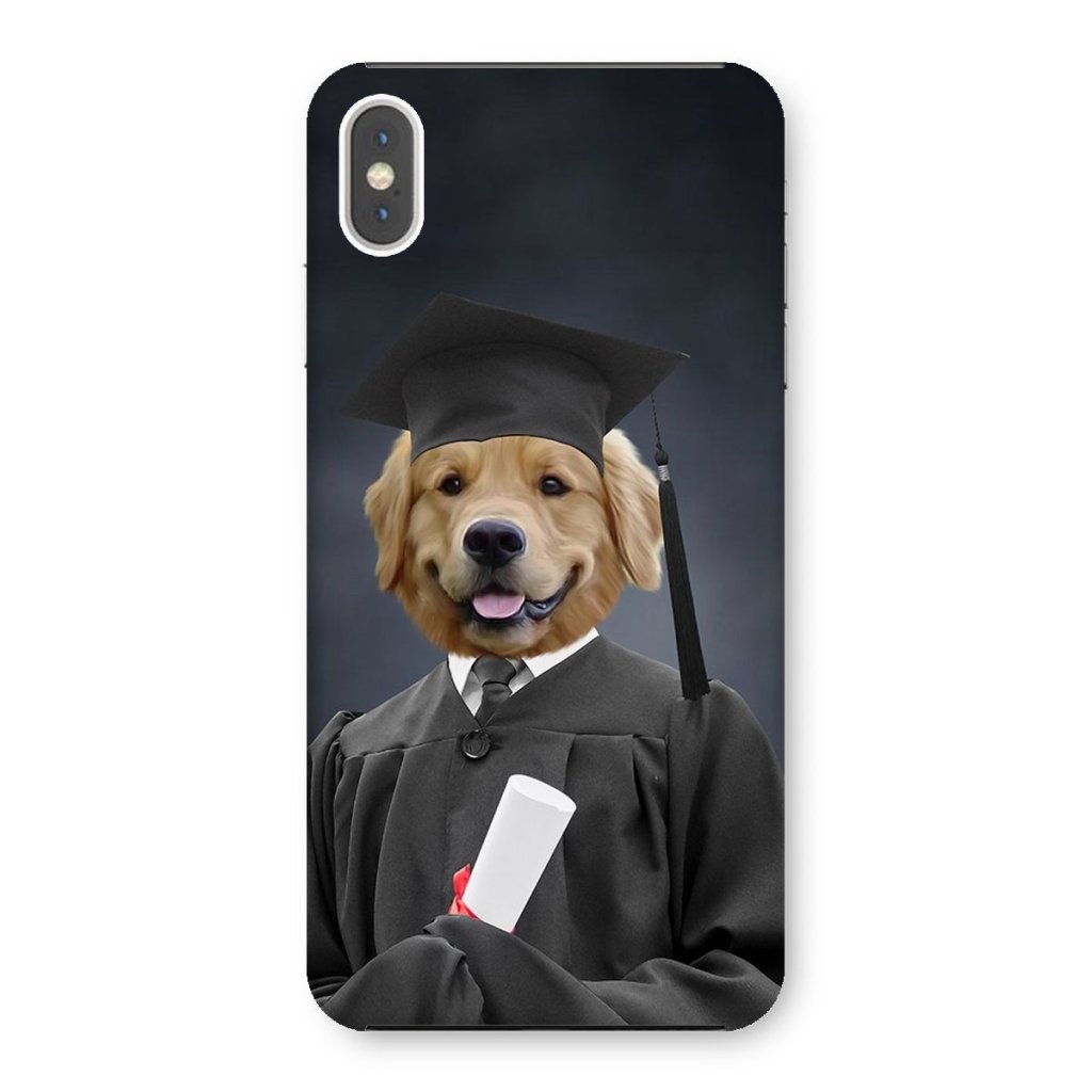 Pet Portraits | The Male Graduate: Custom Pet Phone Case | Paw & Glory