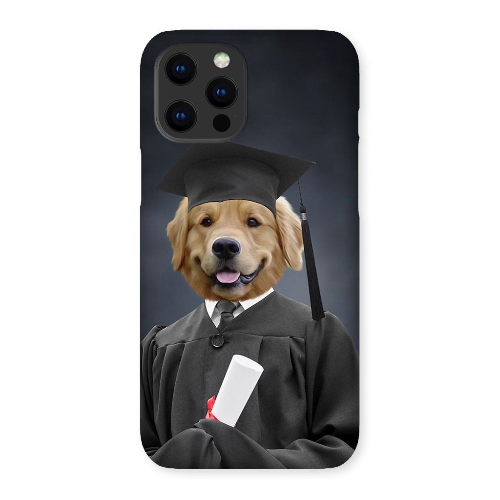 Pet Portraits | The Male Graduate: Custom Pet Phone Case | Paw & Glory