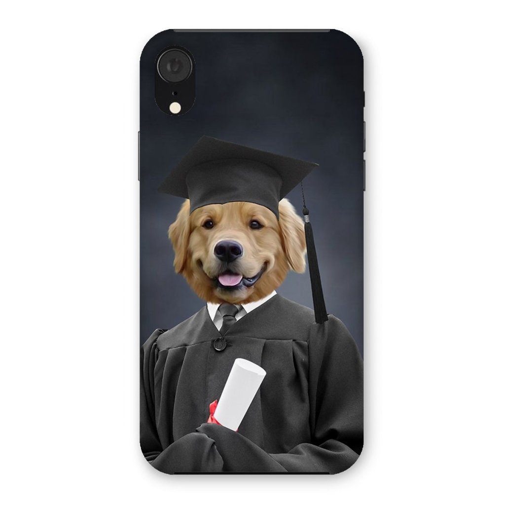 Pet Portraits | The Male Graduate: Custom Pet Phone Case | Paw & Glory