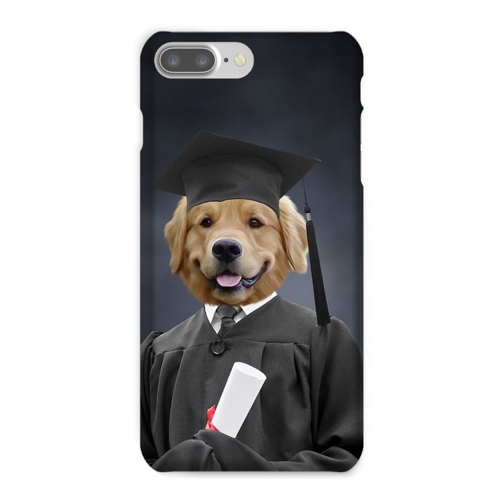 Pet Portraits | The Male Graduate: Custom Pet Phone Case | Paw & Glory