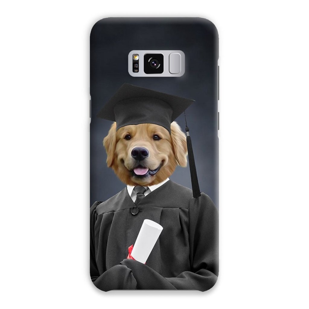 Pet Portraits | The Male Graduate: Custom Pet Phone Case | Paw & Glory