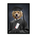 The Male Graduate: Custom Pet Portrait