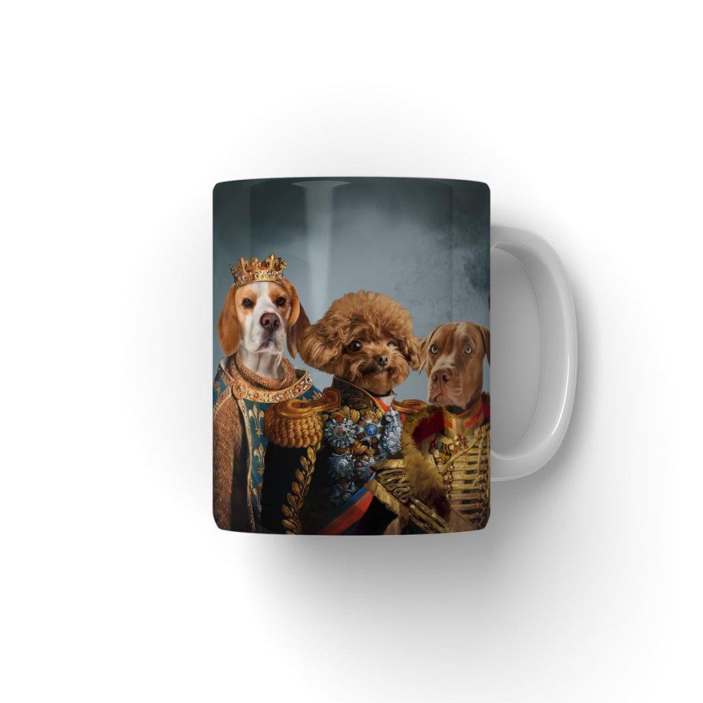 Pet Portraits | The Male Royals: Custom Pet Coffee Mug | Paw & Glory