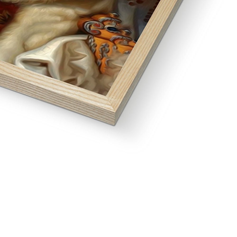 The Male Royals: Custom Pet Portrait | royal pet portrait | Paw & Glory