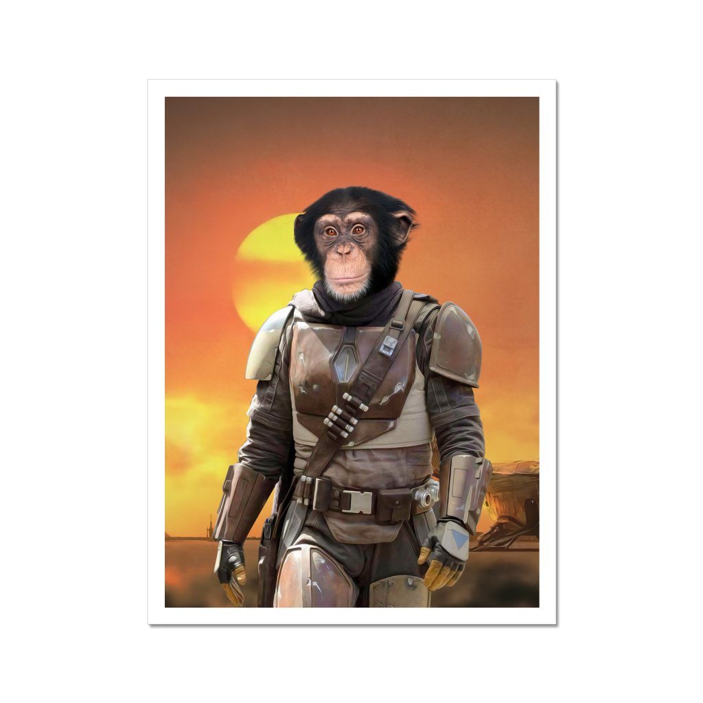 Galactic Hero | Custom Pet Portrait | Paw & Glory