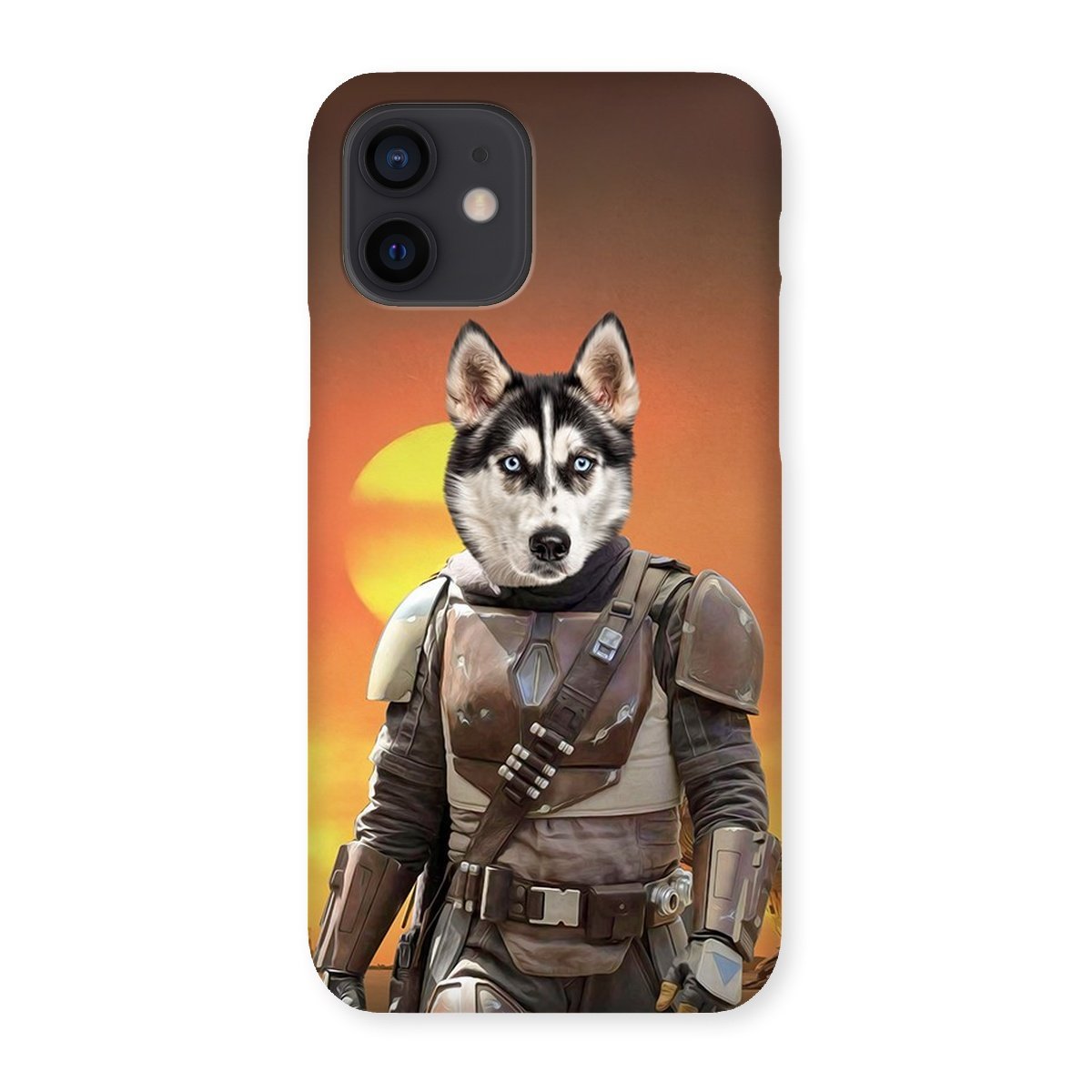Pet Portraits | The Mando (Star Wars Inspired): Custom Pet Phone Case | Paw & Glory