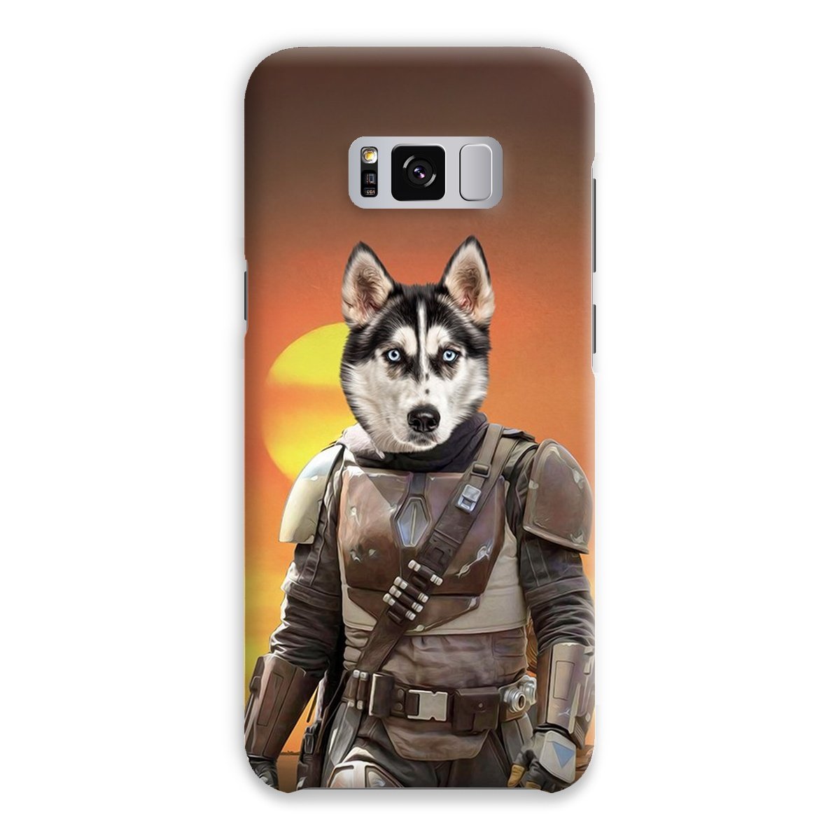 Pet Portraits | The Mando (Star Wars Inspired): Custom Pet Phone Case | Paw & Glory
