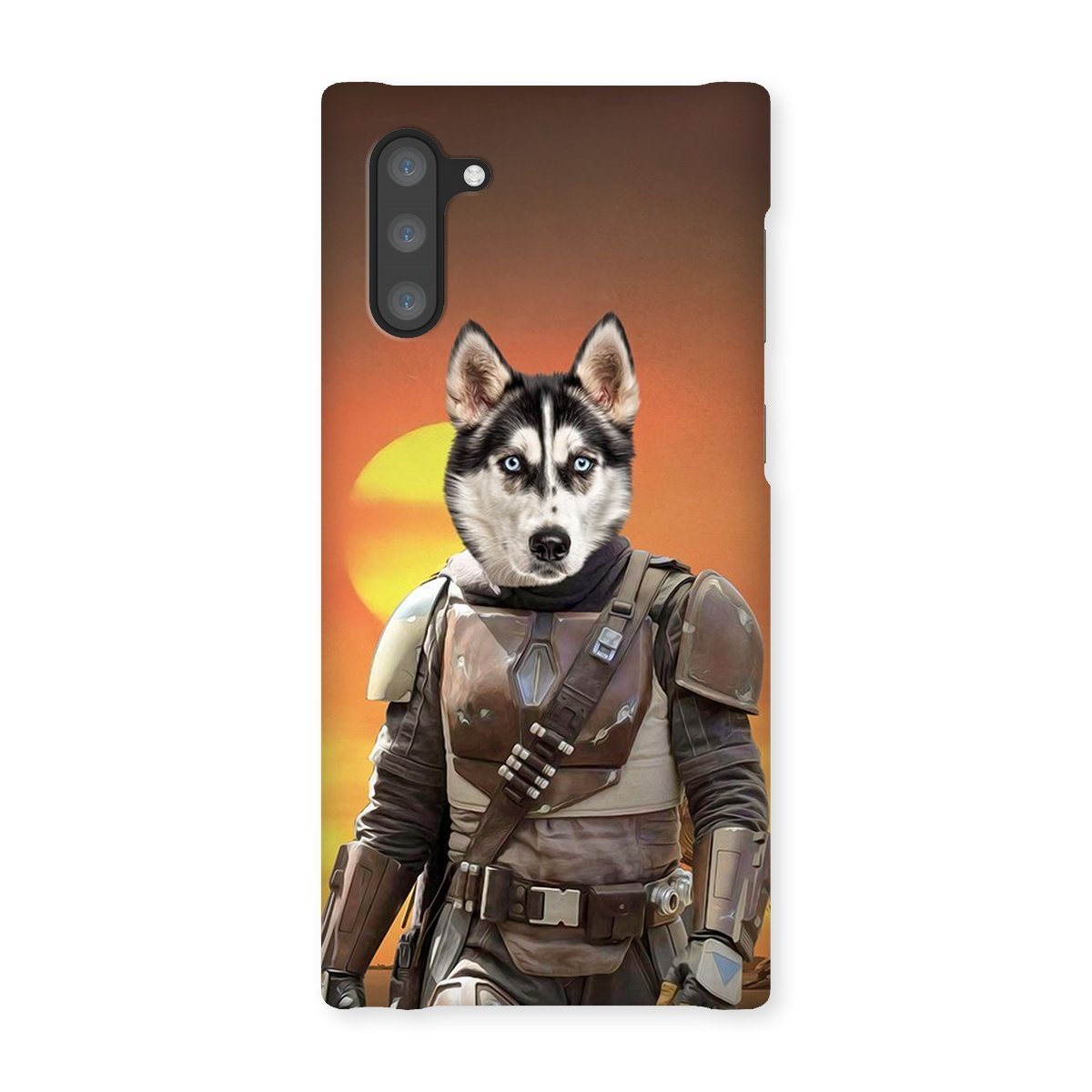 Pet Portraits | The Mando (Star Wars Inspired): Custom Pet Phone Case | Paw & Glory