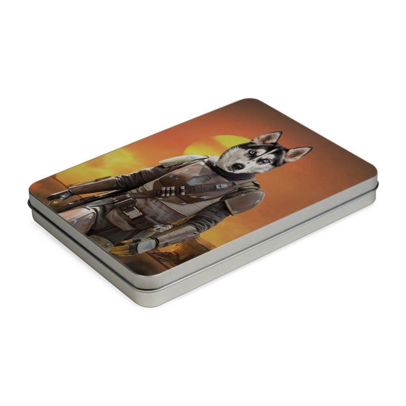 Pet Portraits | The Mando (Star Wars Inspired): Custom Pet Puzzle | Paw & Glory