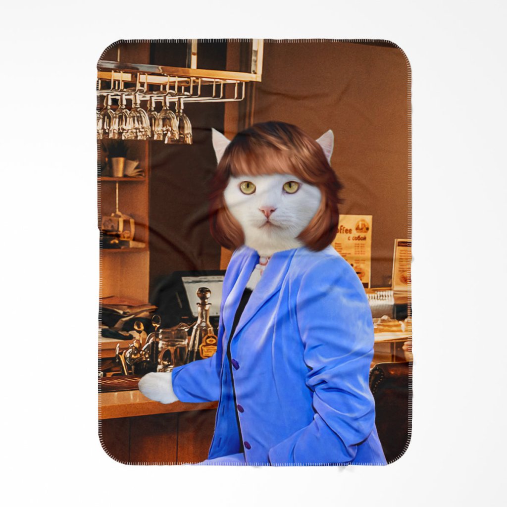 Pet Portraits | The Marlene (Only Fools & Horses Inspired): Custom Pet Blanket | Paw & Glory