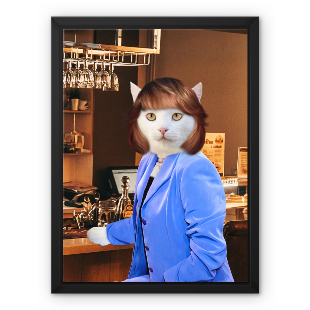 Pet Portraits | The Marlene (Only Fools & Horses Inspired): Custom Pet Canvas | Paw & Glory