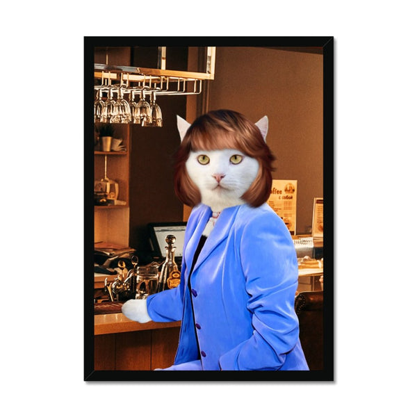 Glamorous Neighbour Custom Pet Portrait | Paw & Glory