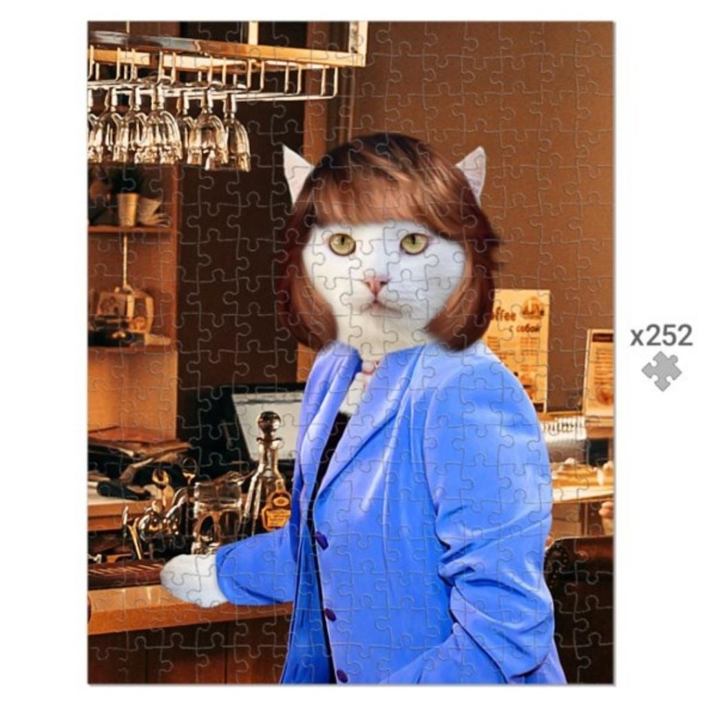 Pet Portraits | The Marlene (Only Fools & Horses Inspired): Custom Pet Puzzle | Paw & Glory