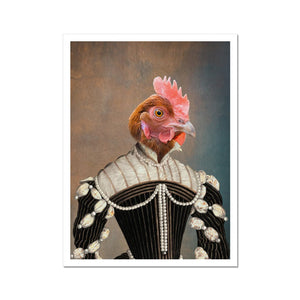 The Marquise: Animal Art Poster - Paw & Glory - Dog Portraits - Pet Portraits