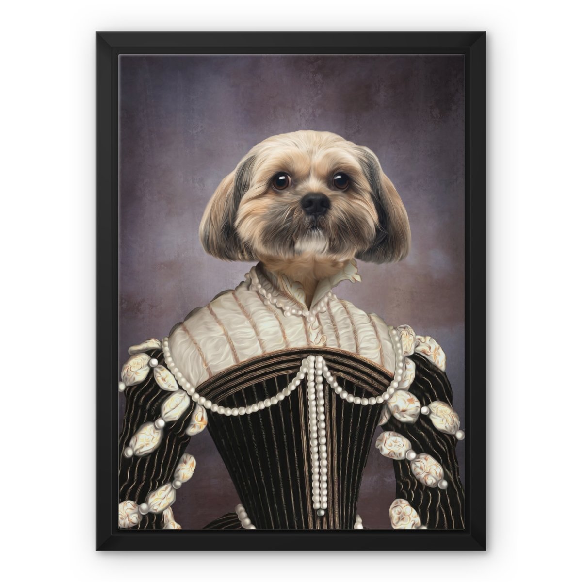 Pet Portraits | The Marquise: Custom Pet Canvas | Paw & Glory