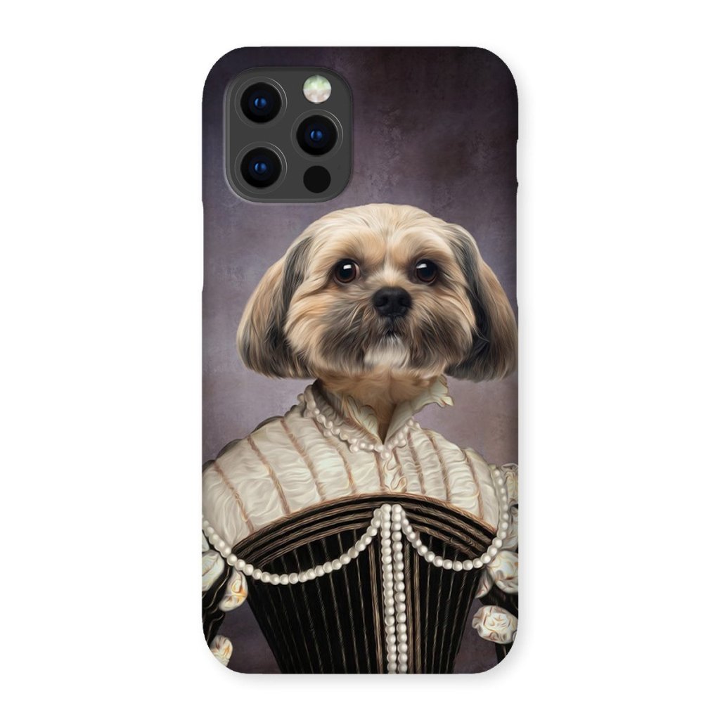 The Marquise: Custom Pet Phone Case - Paw & Glory - Dog Portraits - Pet Portraits