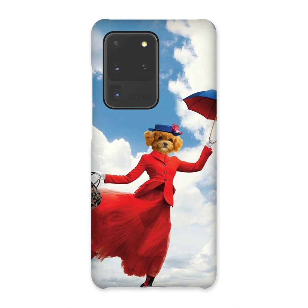 Pet Portraits | The Mary Poppins: Custom Pet Phone Case | Paw & Glory