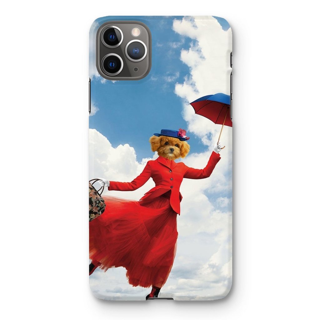 Pet Portraits | The Mary Poppins: Custom Pet Phone Case | Paw & Glory