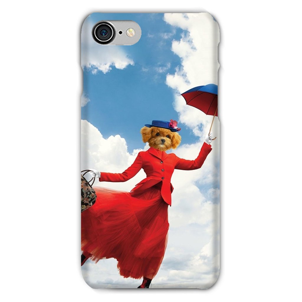 Pet Portraits | The Mary Poppins: Custom Pet Phone Case | Paw & Glory