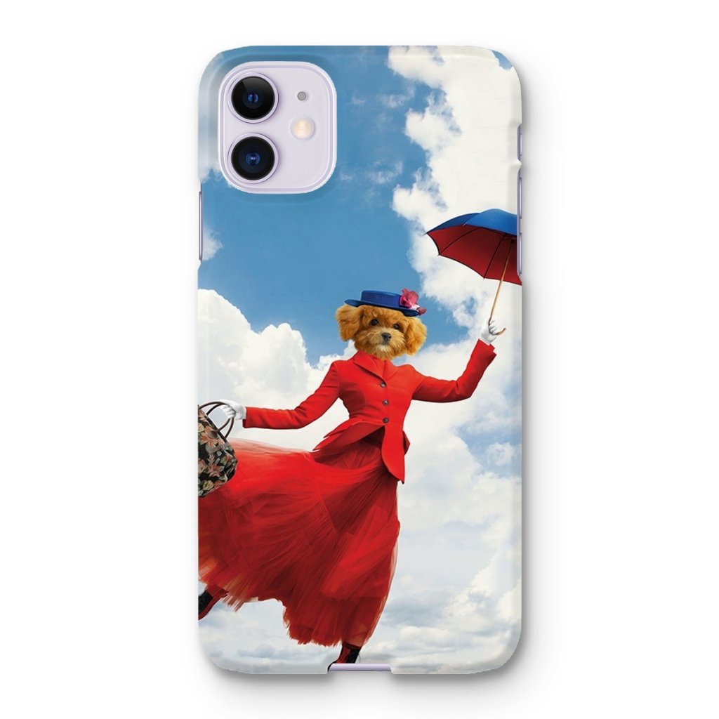 Pet Portraits | The Mary Poppins: Custom Pet Phone Case | Paw & Glory