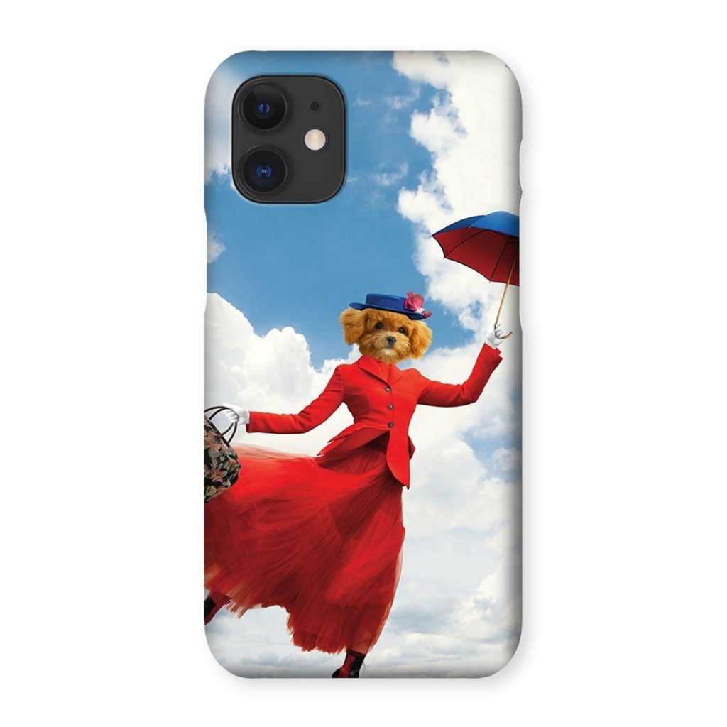 Pet Portraits | The Mary Poppins: Custom Pet Phone Case | Paw & Glory