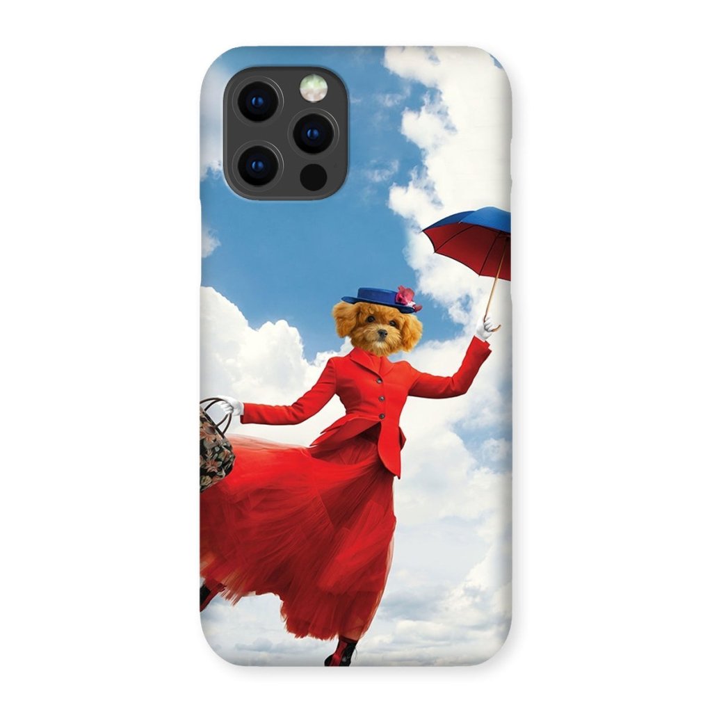 Pet Portraits | The Mary Poppins: Custom Pet Phone Case | Paw & Glory