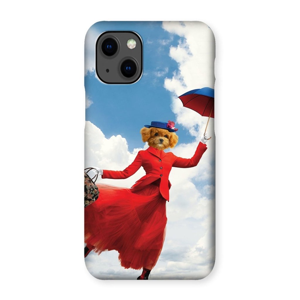 Pet Portraits | The Mary Poppins: Custom Pet Phone Case | Paw & Glory