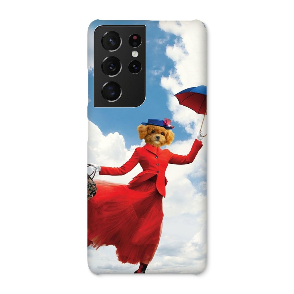 Pet Portraits | The Mary Poppins: Custom Pet Phone Case | Paw & Glory