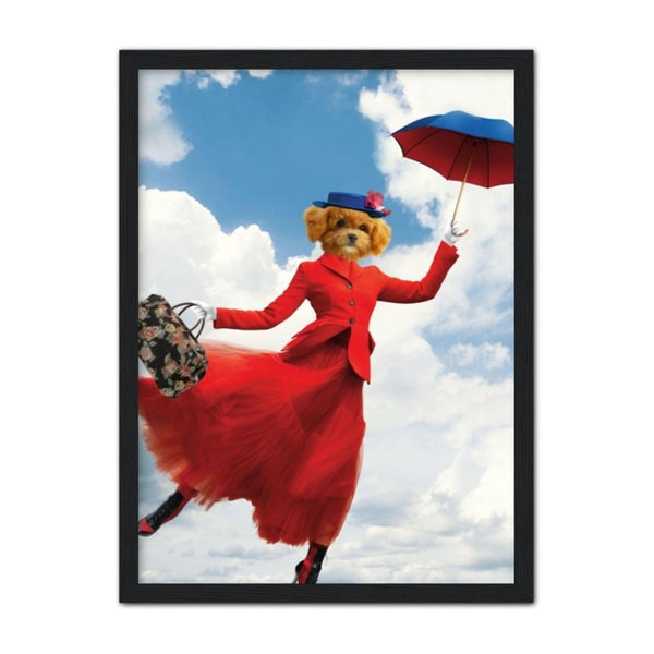The Magical Nanny Custom Pet Portrait | Custom Pet Portrait | Paw & Glory
