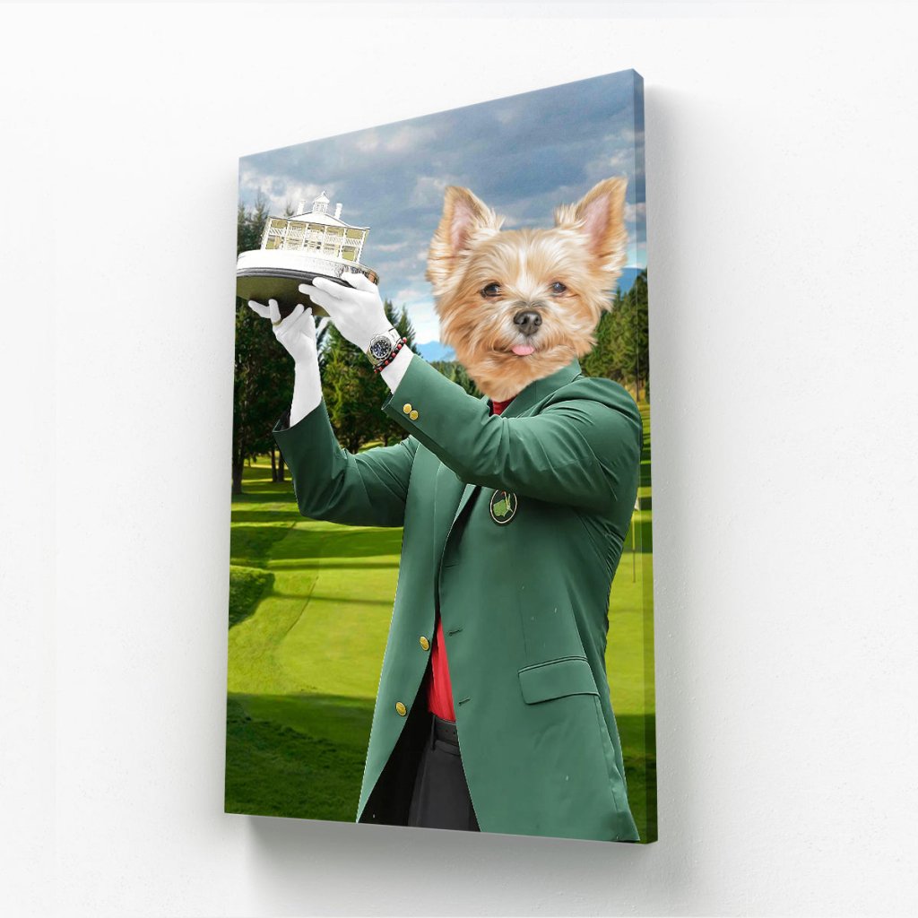 Pet Portraits | The Master: Custom Pet Canvas | Paw & Glory