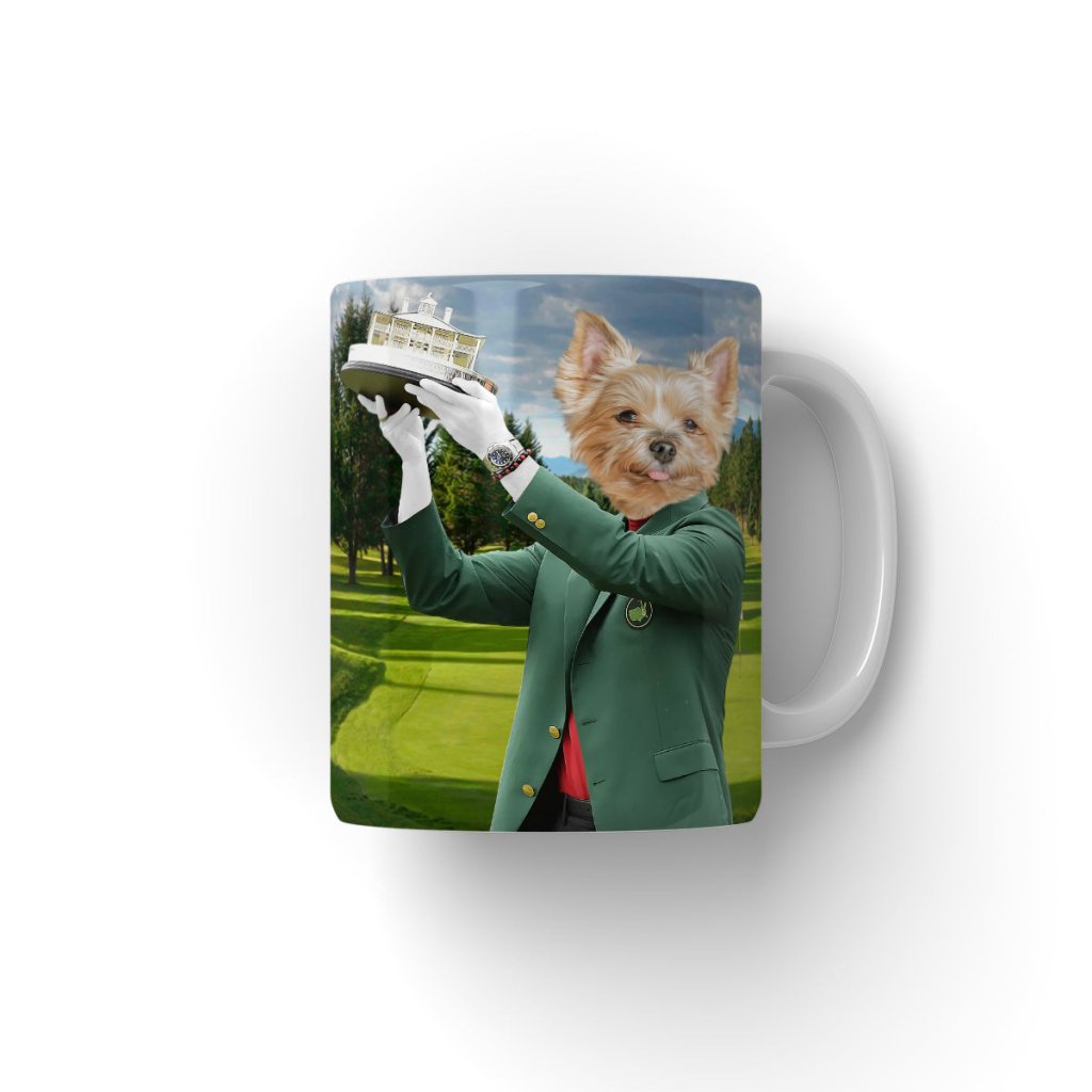 The Master: Custom Pet Coffee Mug - Paw & Glory - Dog Portraits - Pet Portraits