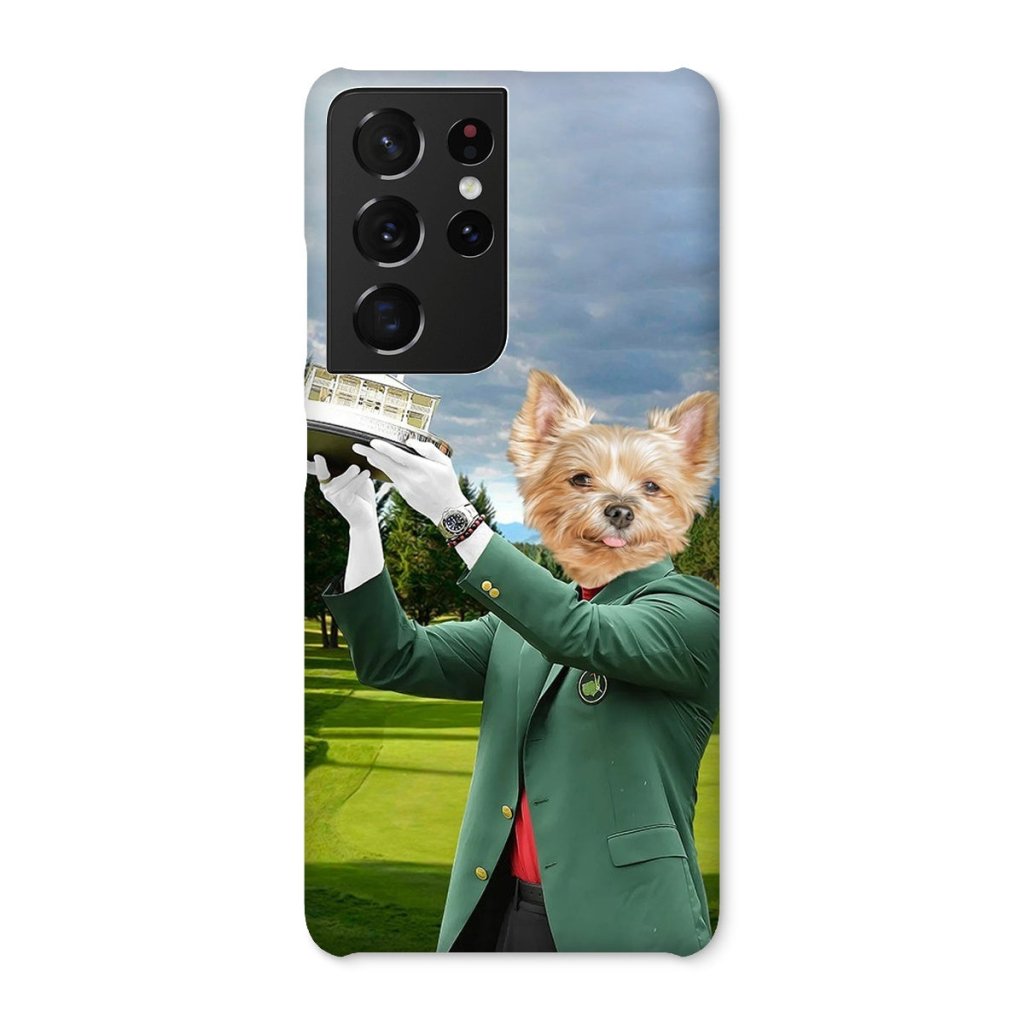 The Master: Custom Pet Phone Case - Paw & Glory - Dog Portraits - Pet Portraits