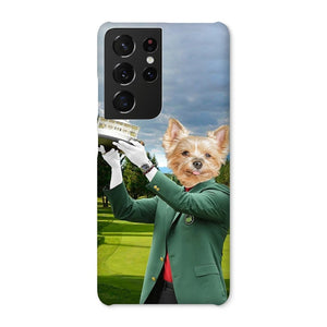 The Master: Custom Pet Phone Case - Paw & Glory - Dog Portraits - Pet Portraits