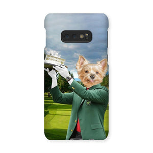 The Master: Custom Pet Phone Case - Paw & Glory - Dog Portraits - Pet Portraits