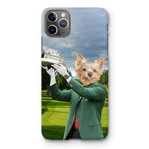 The Master: Custom Pet Phone Case - Paw & Glory - Dog Portraits - Pet Portraits