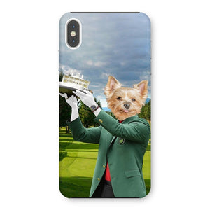 The Master: Custom Pet Phone Case - Paw & Glory - Dog Portraits - Pet Portraits