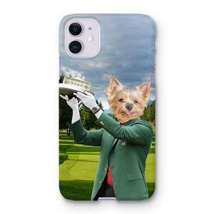 The Master: Custom Pet Phone Case - Paw & Glory - Dog Portraits - Pet Portraits