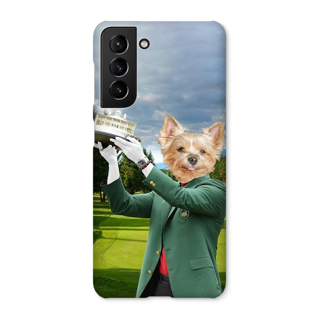 The Master: Custom Pet Phone Case - Paw & Glory - Dog Portraits - Pet Portraits