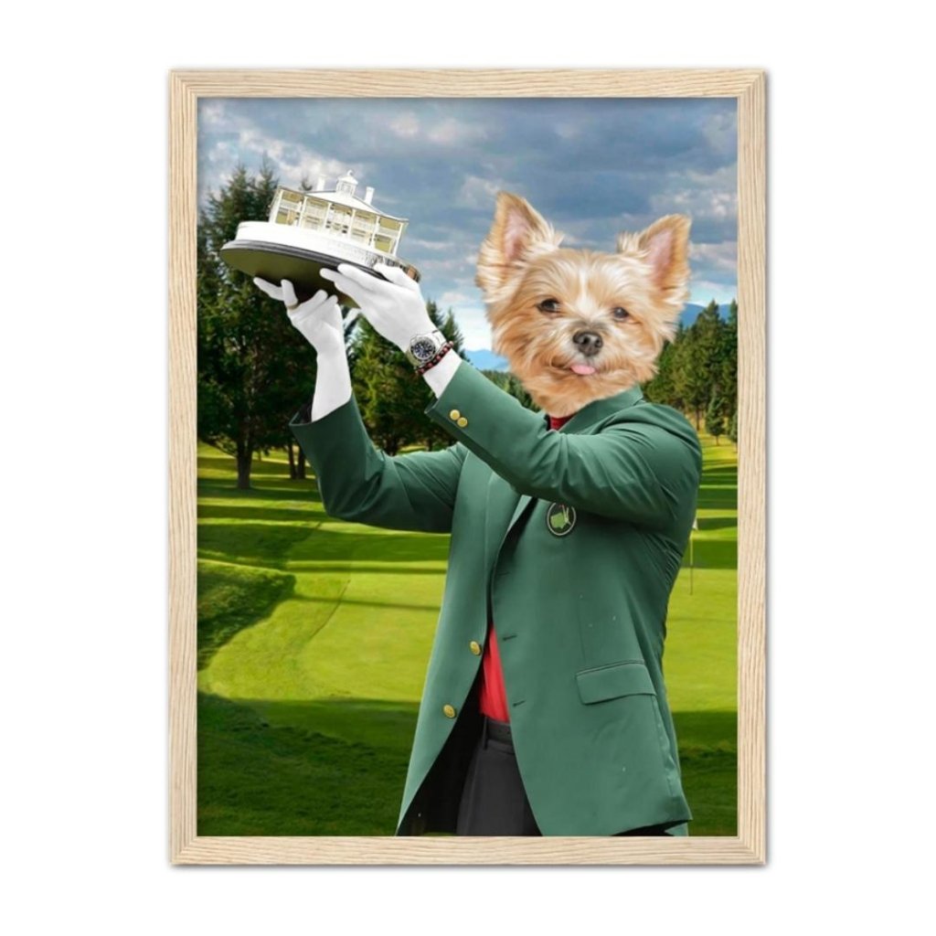 Pet Portraits | The Master: Custom Pet Portrait | Paw & Glory