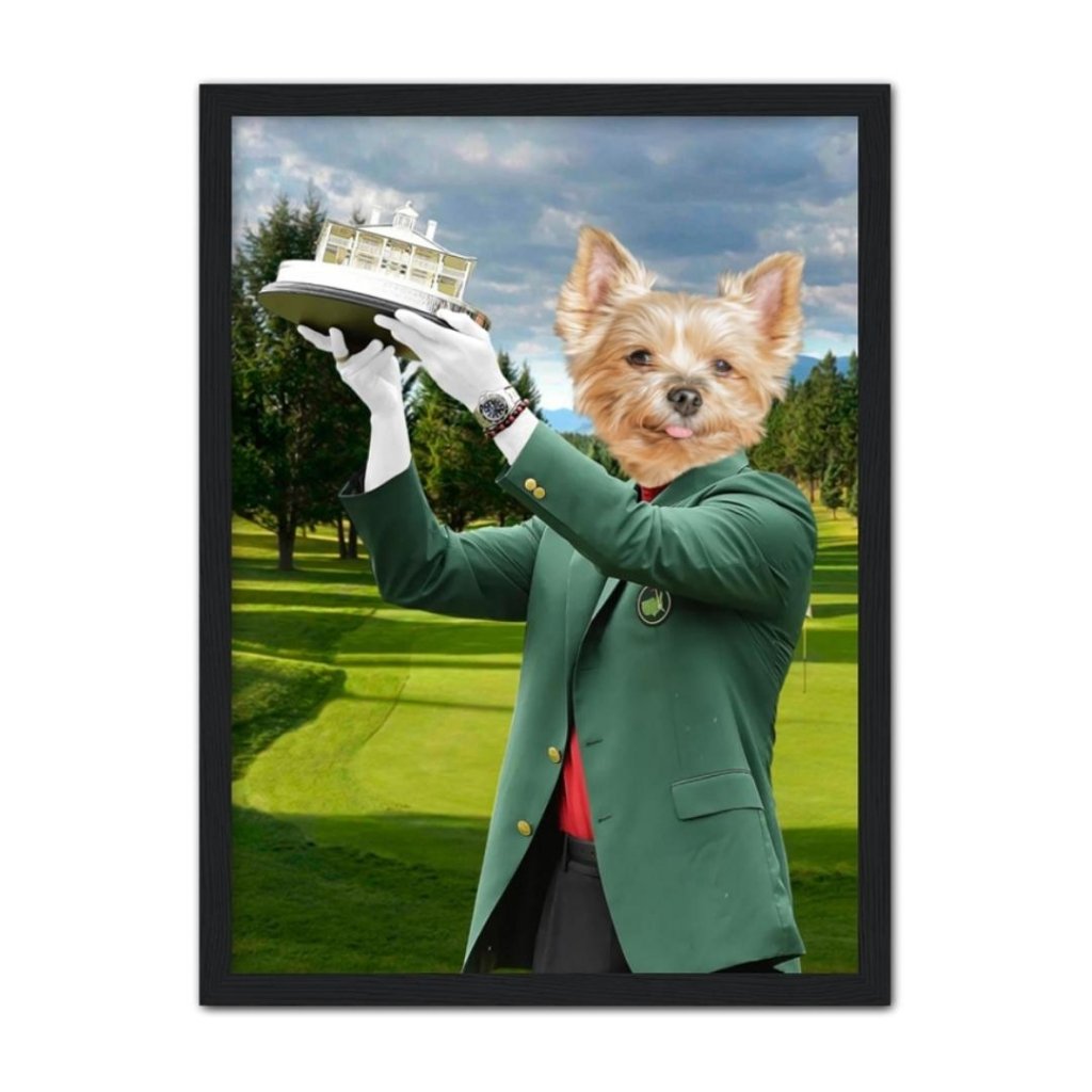 Pet Portraits | The Master: Custom Pet Portrait | Paw & Glory