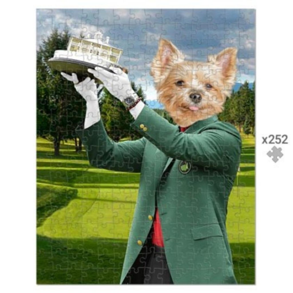 Pet Portraits | The Master: Custom Pet Puzzle | Paw & Glory
