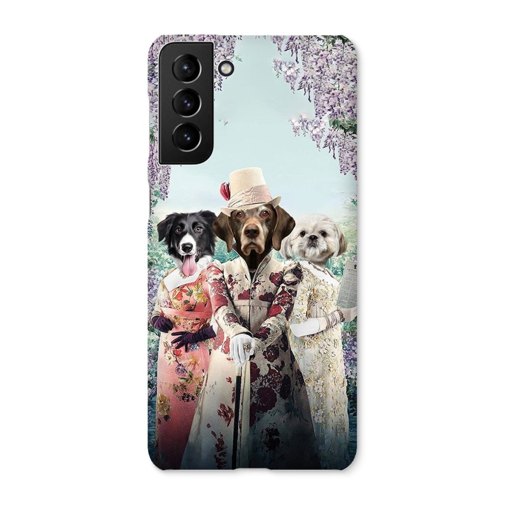 The Matchmakers (Bridgerton Inspired): Custom Pet Phone Case - Paw & Glory - Dog Portraits - Pet Portraits