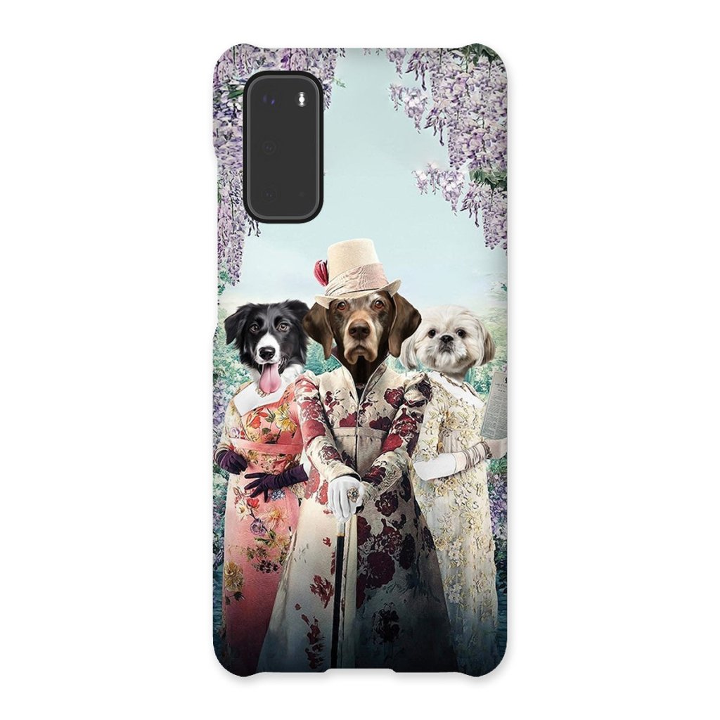 Pet Portraits | The Matchmakers (Bridgerton Inspired): Custom Pet Phone Case | Paw & Glory