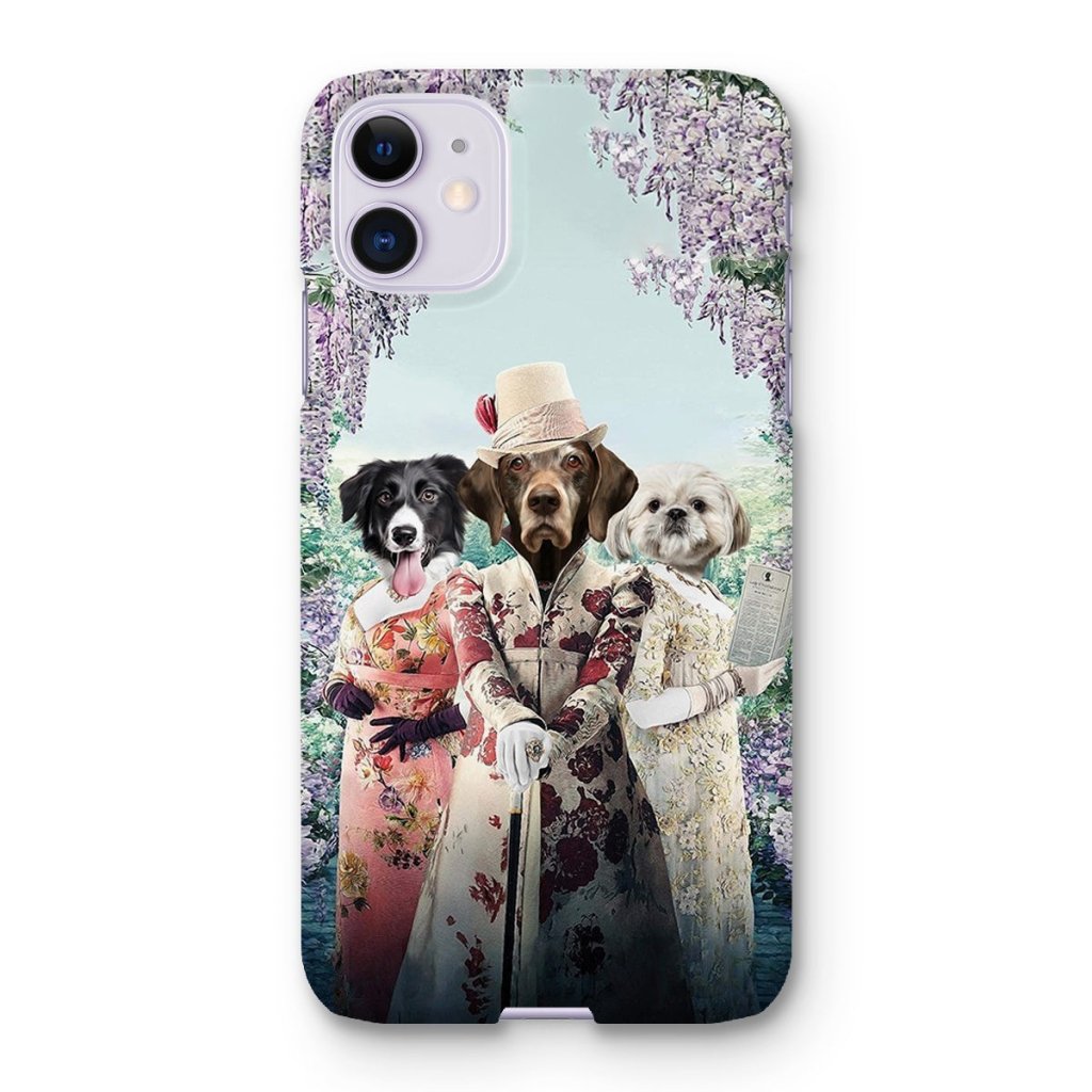 Pet Portraits | The Matchmakers (Bridgerton Inspired): Custom Pet Phone Case | Paw & Glory