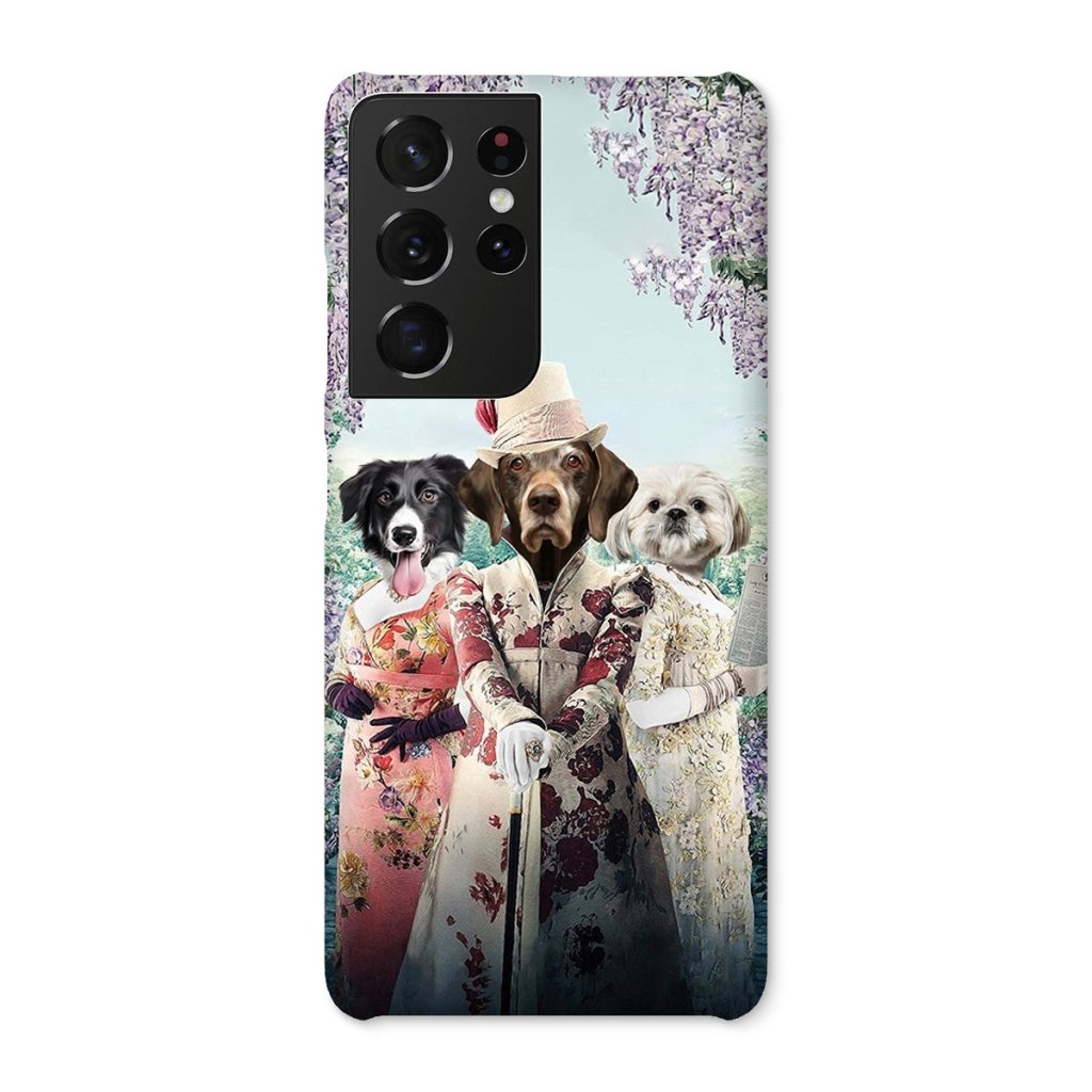 Pet Portraits | The Matchmakers (Bridgerton Inspired): Custom Pet Phone Case | Paw & Glory