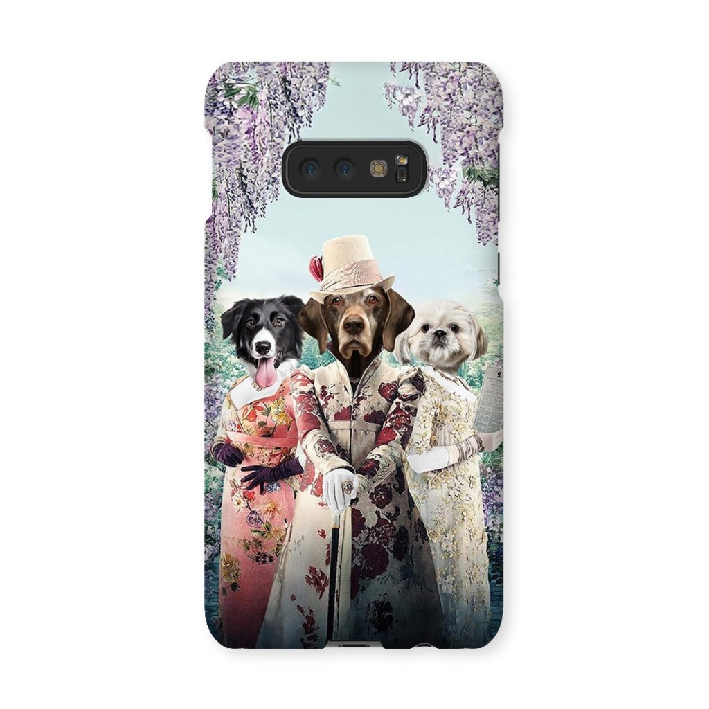 Pet Portraits | The Matchmakers (Bridgerton Inspired): Custom Pet Phone Case | Paw & Glory