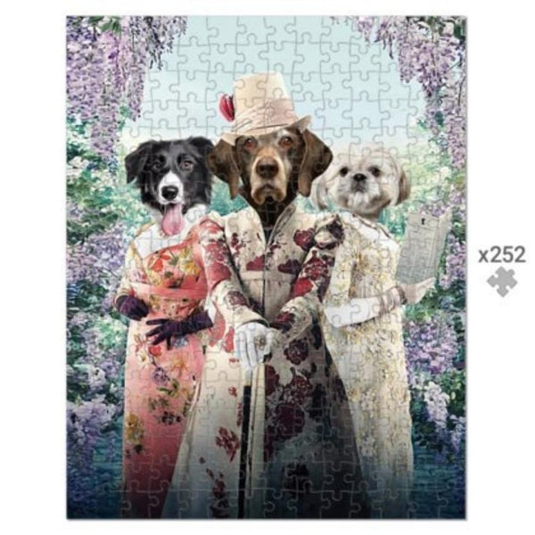 Regency Matchmakers: Custom Pet Puzzle | royal pet portrait | Paw & Glory